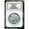 Image 1 : 1921 S$1 MS65 NGC. A shimmering white example