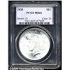 Image 1 : 1925 S$1 MS66 PCGS. Satiny-white with a