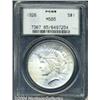 Image 1 : 1926 S$1 MS65 PCGS. Creamy, relatively