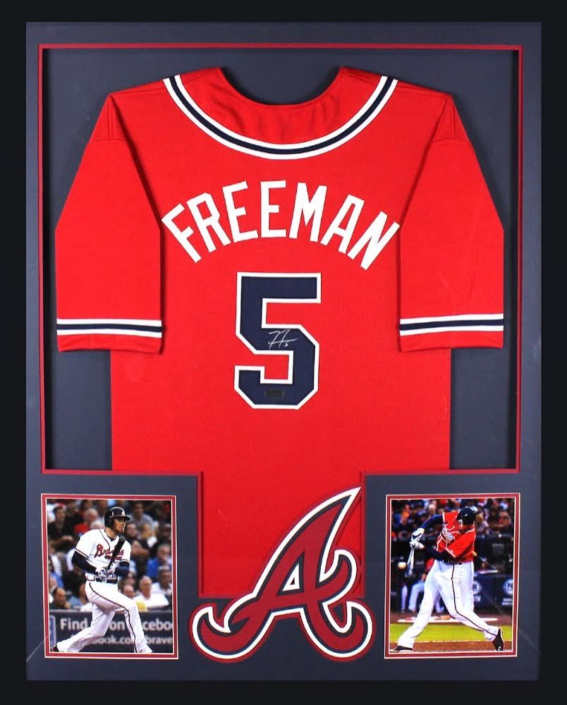 freddie freeman signed jersey