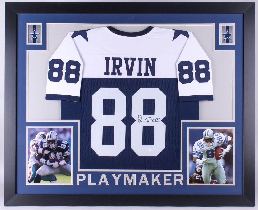 michael irvin autographed jersey