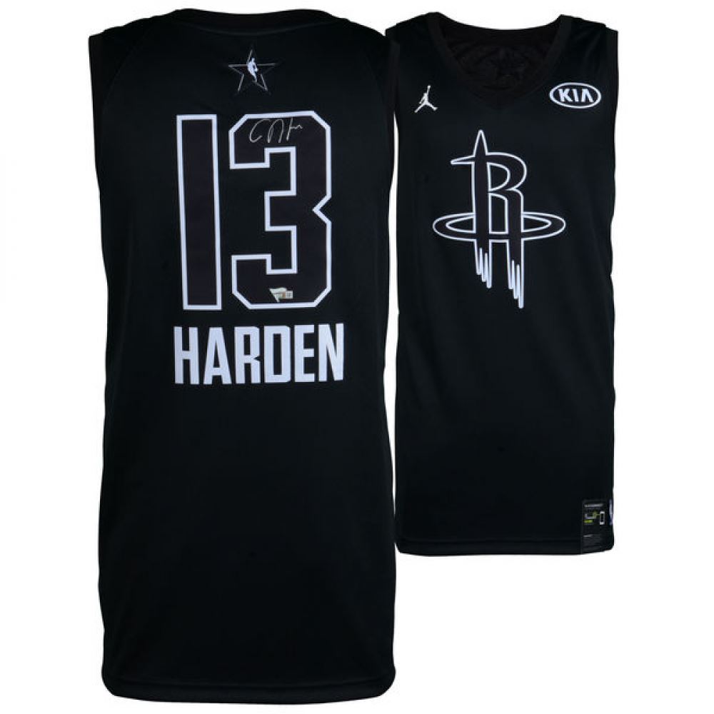 james harden jersey signed