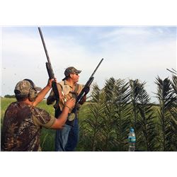 EXCITING OUTDOORS ARGENTINA 4-Day High Volume Dove Hunt and Golden Dorado Fishing for 4 Hunters in A