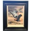 Image 2 : GIDEONS WILD ART The Eagle Has Landed Original Oil Painting on Canvas