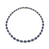 TANZANITE & DIAMOND NECKLACE