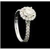 Image 4 : 1.54 ctw Diamond Ring - 14KT White Gold