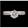 Image 2 : 1.46 ctw Diamond Ring - 18KT White Gold