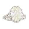 Image 6 : 4.68 ctw Diamond Ring - 18KT White Gold