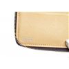 Image 5 : Coach White Beige Blue Canvas Leather Polka Dot Zipper Wallet