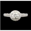 Image 2 : 1.29 ctw Diamond Ring - 14KT White Gold