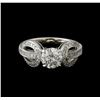 Image 2 : 1.97 ctw Diamond Ring - 14KT White Gold
