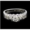 Image 3 : 1.00 ctw Diamond Ring - 18KT White Gold