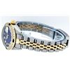Image 7 : Rolex Ladies 2 Tone Blue Vignette Diamond & Sapphire Datejust Wristwatch