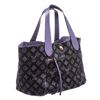 Image 2 : Louis Vuitton Purple Canvas Leather Cabas Ipanema GM Bag