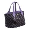 Image 3 : Louis Vuitton Purple Canvas Leather Cabas Ipanema GM Bag