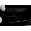 Image 9 : Salvatore Ferragamo Dark Brown Leather Chain Link Small Shoulder Handbag