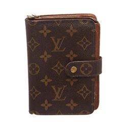 Louis Vuitton Monogram Canvas Leather Porte-Papier Zippy Wallet