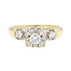 Image 2 : 0.30 ctw Diamond Ring - 14KT Yellow and White Gold