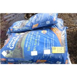 PALLET OF CIL COLOR MY GARDEN MIDNIGHT BLACK CEDAR MULCH