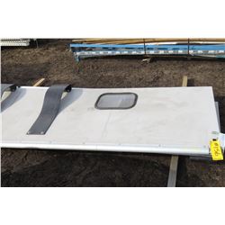 2 SWINGING WAREHOUSE DOORS