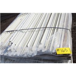 PALLET OF METAL SHELVING BRACES