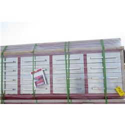 NEW 10' 20 DRAWER HEAVY DUTY METAL WORK BENCH WITH HANGING PEG BOARD