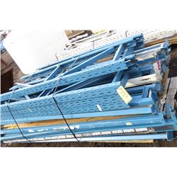 PALLET BLUE METAL SHELVING