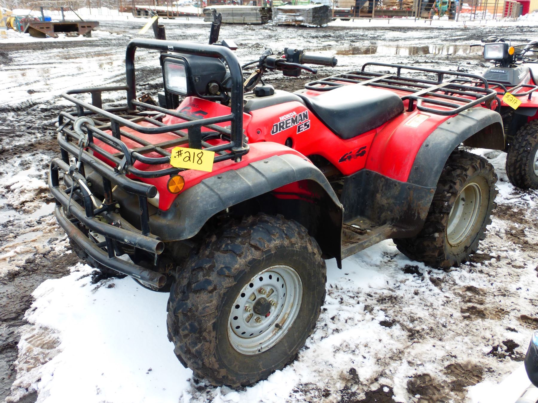 2001 HONDA FOREMAN ES QUAD