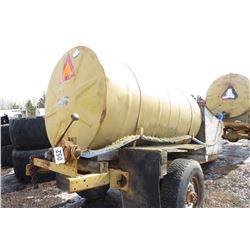 500 GALLON FUEL TANK AND TRAILER