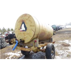 500 GALLON FUEL TANK AND TRAILER