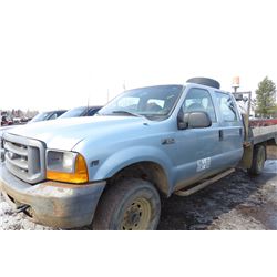 2000 FORD F350 CREW CAB 4X4 TRUCK