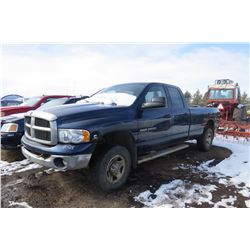 2003 DODGE RAM 2500 TRUCK