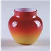 Image 1 : WHEELING PEACH BLOW VASE