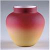 Image 1 : WHEELING PEACH BLOW VASE