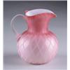 Image 1 : SATIN GLASS PITCHER