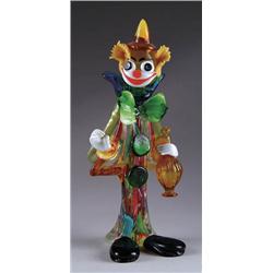 ITALIAN ART GLASS CLOWN