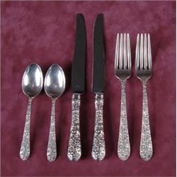 ALVIN BRIDAL BOUQUET STERLING FLATWARE