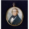 Image 1 : OVAL MINIATURE PAINTING OF A GENTLEMAN