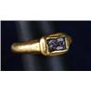 Image 1 : ANCIENT SASANIAN GOLD AND BLACK JASPER RING