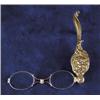 Image 1 : 14KT ART NOUVEAU LORGNETTE