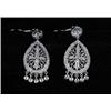Image 1 : 14KT DIAMOND EARRINGS