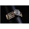Image 1 : 14KT YELLOW GOLD AND DIAMOND RING