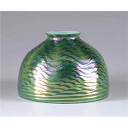 TIFFANY GREEN DAMASCENE SHADE