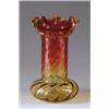 Image 1 : AMBERINA RUFFLED VASE