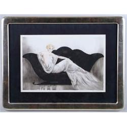 FRAMED LOUIS ICART THE SOFA