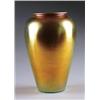 Image 1 : LARGE GOLD AURENE VASE