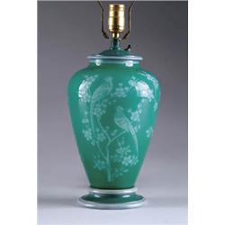 STEUBEN ACID CUT BACK LAMP BASE