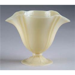 STEUBEN FOOTED VASE