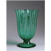 Image 1 : GREEN STEUBEN VASE
