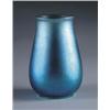 Image 1 : BLUE IRIDESCENT VASE